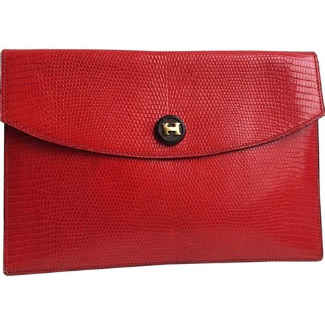 hermes red foldable lizard wallet|Women's Small Leather Goods .